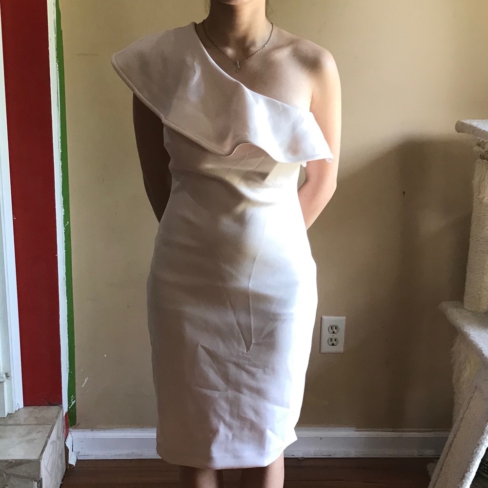Calvin Klein Size 2 Blush Dress